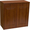 Household Essentials Double Hamper Cabinet, Metal Exterior and Removable by HouseholdEssentials