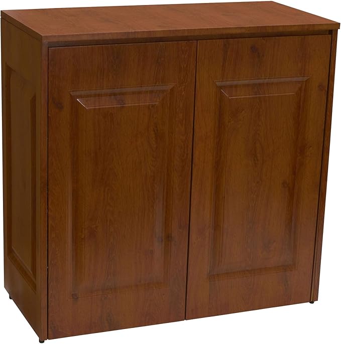 Household Essentials Double Hamper Cabinet, Metal Exterior and Removable by HouseholdEssentials