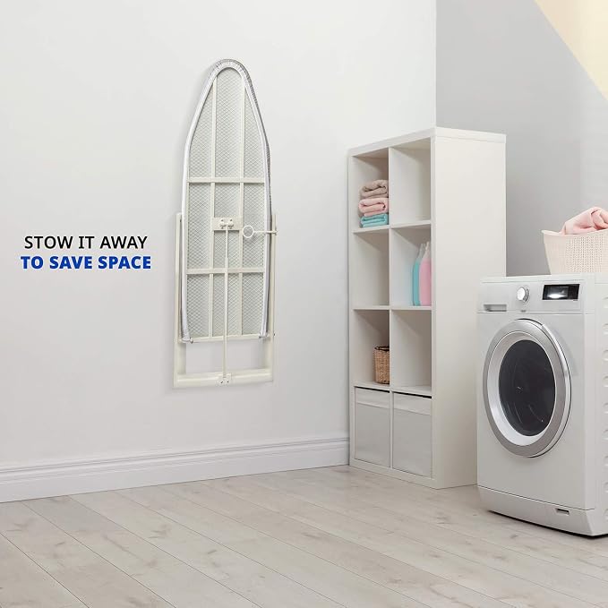 Ivation Wall-Mounted Ironing Board | Foldable 36.2” x 12.2” Ironing Station - Image 6