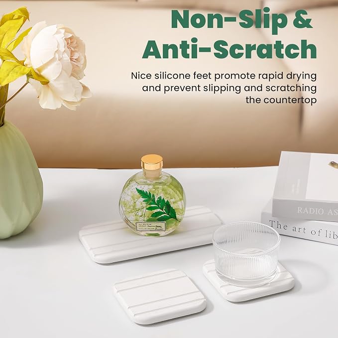3PCS Water Absorbing Diatomaceous Earth Tray - Image 6