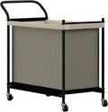 Laundry Hamper with Wheels, Laundry Basket with Removable and Washable Liner Bag by Furshus