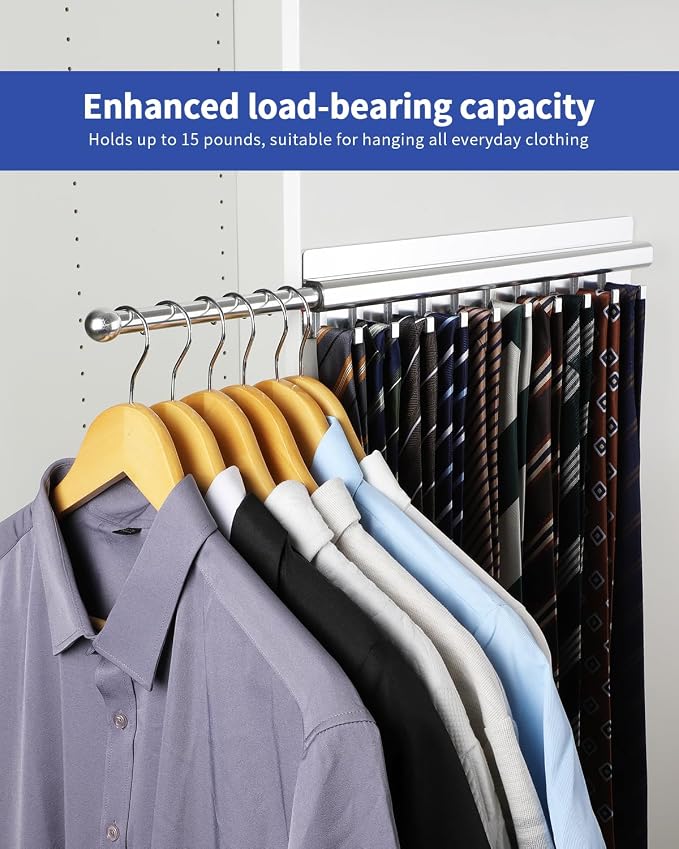 Valet Rod for Closet Pull Out 16.5IN - Image 3