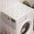 Ambesonne Snowflake Washing Machine Organizer, Doodle Style Symmetrical Motifs by Ambesonne