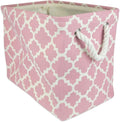 DII Polyester Container with Handles, Lattice Storage Bin by DII