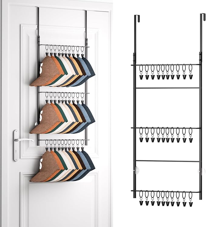 HapiRm Over Door Hat Rack by HapiRm