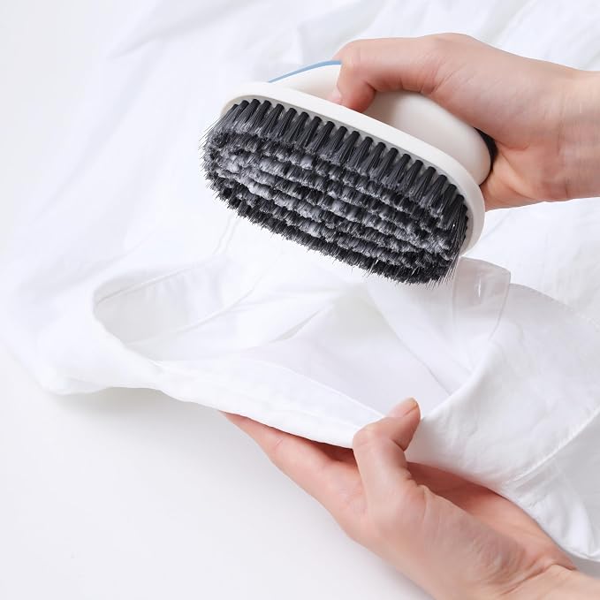 Laundry Scrub Brush 2 Pack, Soft Bristle Cleaning Scrub Brush, Shoe Cleaning - Image 3