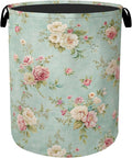 Vintage Rose Laundry Basket by Gearsly