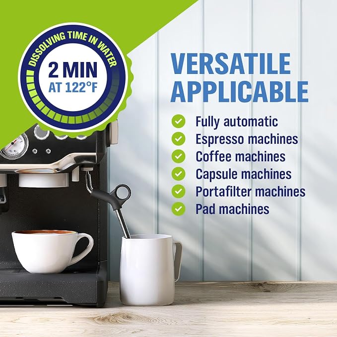 WoldoClean Coffee Machine Cleaner & Descaler Tablets - Image 8