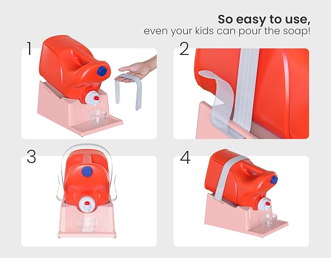 TidyFriend Liquid Laundry Detergent Holder Stand - Image 6