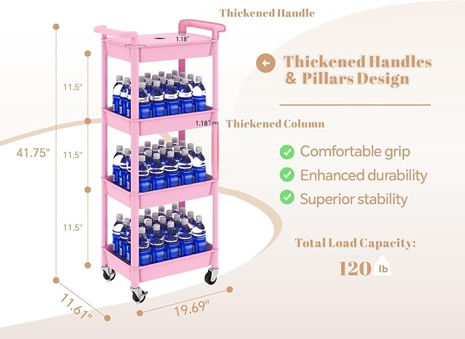 MIOCASA Utility Rolling Cart - Image 3