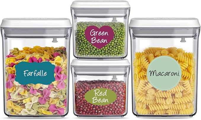 Colored Label Stickers, Removable Chalkboard Labels - Image 2