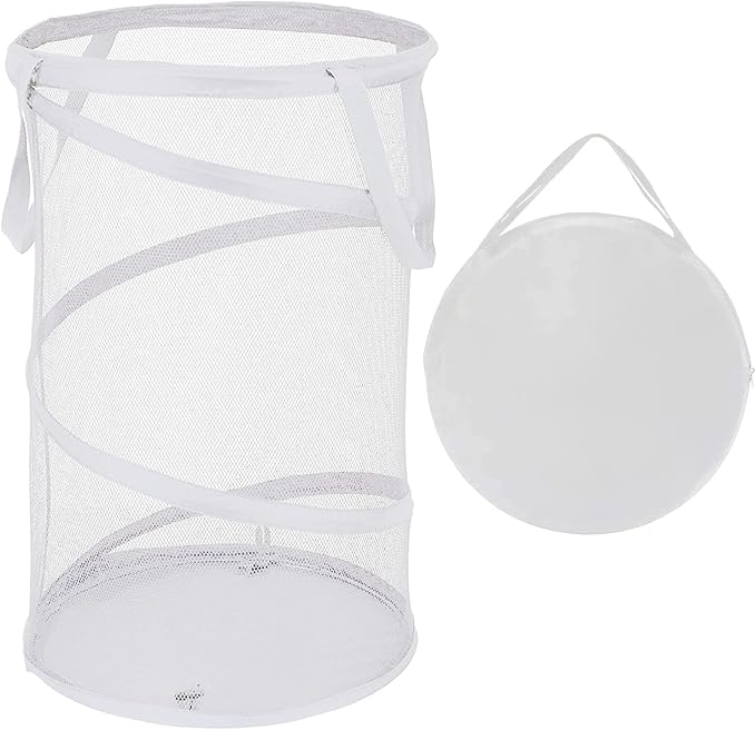 BATTOO Collapsible Laundry Basket Foldable Mesh Pop Up Hamper by BATTOO