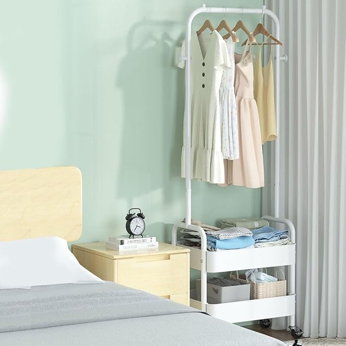 Freestanding Rack For Hanging Clothes - Image 5