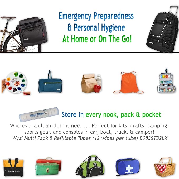 WYSI Multi-Purpose Wipes & 2 Travel Tubes - Image 7
