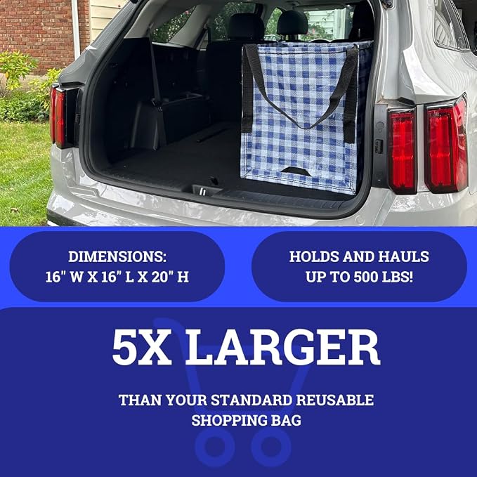 DURASACK Heavy Duty Storage Tote Bag 22-Gallon Rugged Woven Polypropylene - Image 5