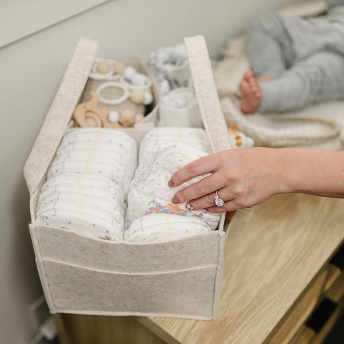 PUTSKA Baby Diaper Caddy Organizer - Image 4