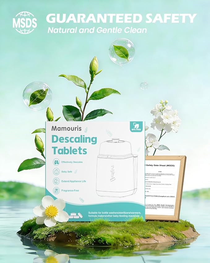 Descaling Tablets for Baby Bottle Washer, Compatible - Image 5