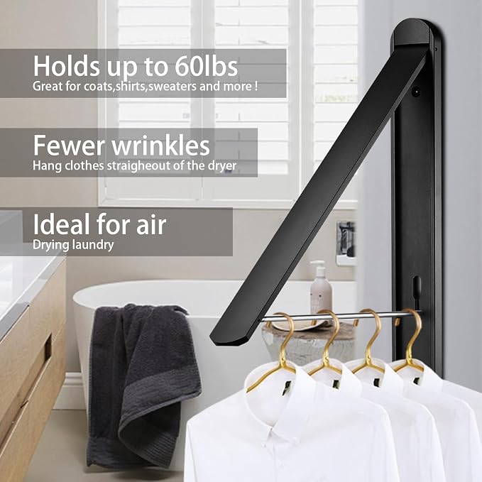 Clothes Drying Rack for Small Laundry Rooms, Clothes Drying Rack Folding Indoor - Image 2