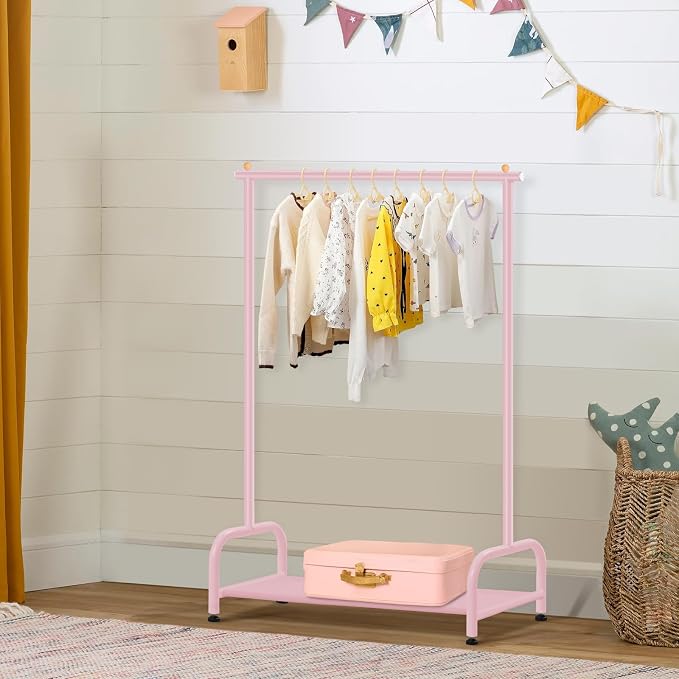SLEEPING LAMB Kids Clothing Rack, Small Baby Clothes Rack - Image 6
