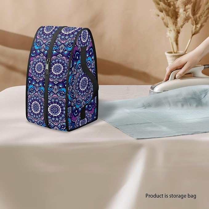 Retro Mandala Steam Iron Case Bag - Image 3