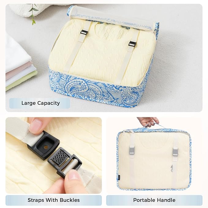 BAGAIL 8 Set Packing Cubes Luggage Packing Organizers - Image 5