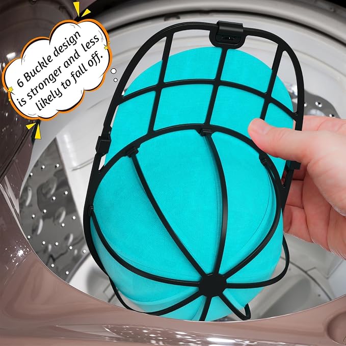 Hat Washer Cage for Baseball Caps Washing Machine Dishwasher Cap Cleaner Frame - Image 7