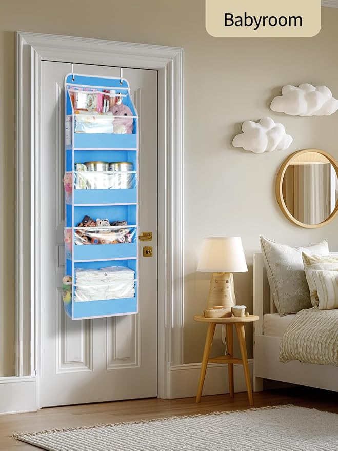 Yecaye 5 Tier Over the Door Organizer, Stuffed Animal Storage - Image 6