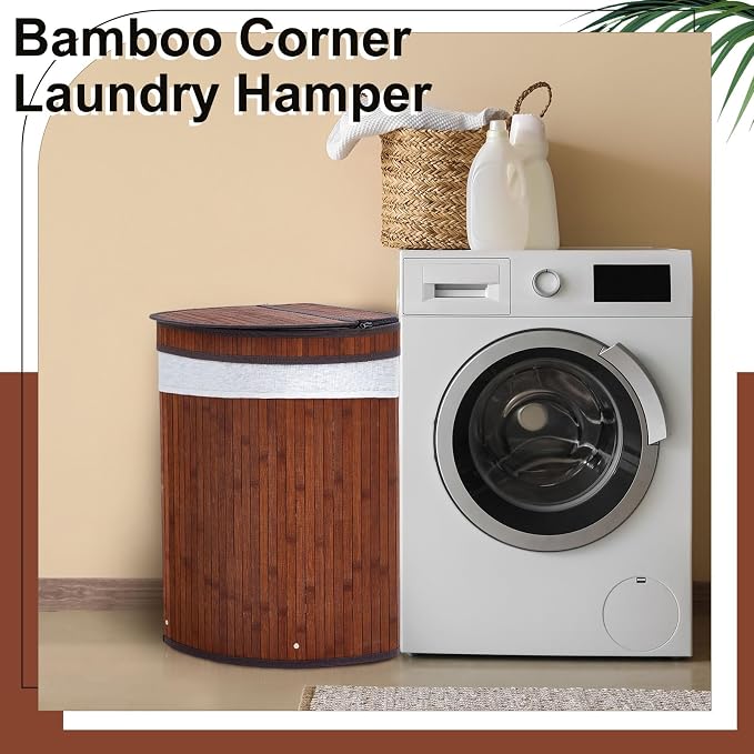 Gueevin Corner Laundry Hamper - Image 3