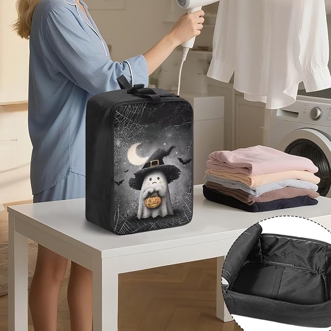 Steamer Storage Bag Halloween Ghost Travel Pouch - Image 3