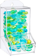 Weysat 1 Pack Laundry Pods Container Acrylic Dishwasher Pods Holder W/ 2 Lids by Weysat