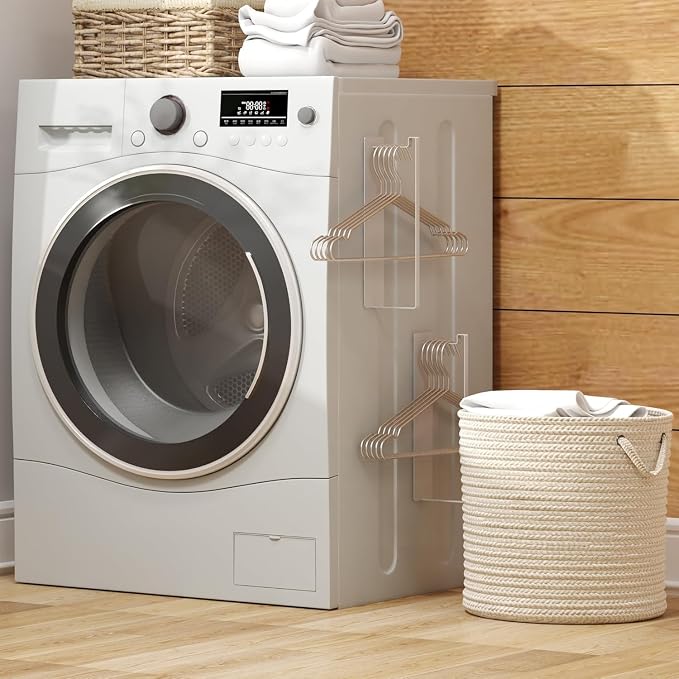Magnetic Hanger Holder for Laundry Room, AUVAHOX 2Pack Clothes Hangers - Image 6