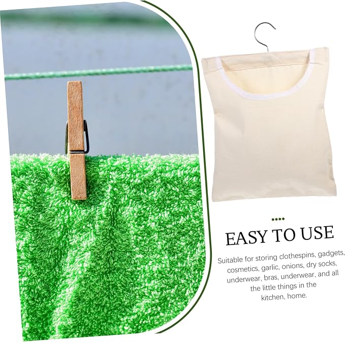 OUNONA 2pcs Clothespin Storage Bag - Image 6