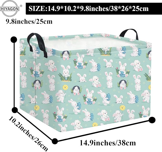 HIYAGON Rectangular Easter Basket - Image 7