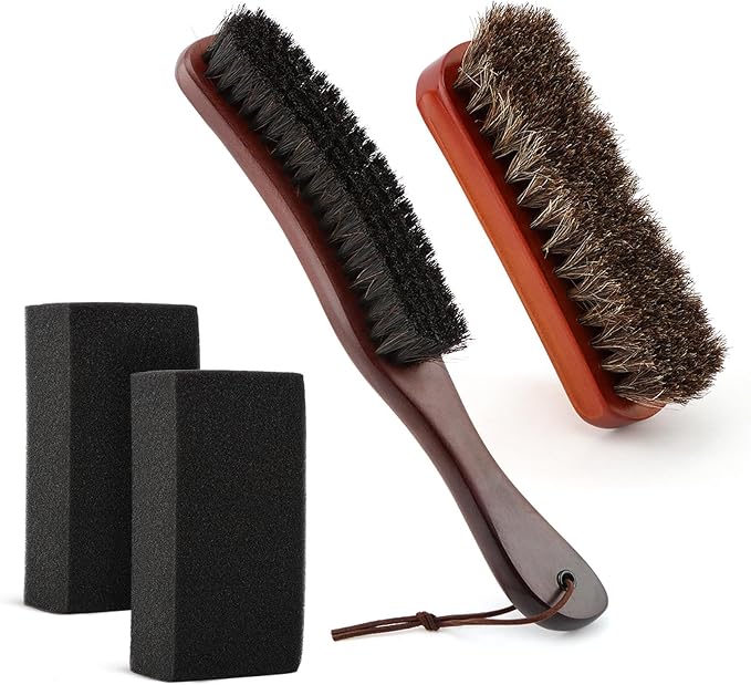 4Pcs Horsehair Felt Hat Brush Kit by Unknown
