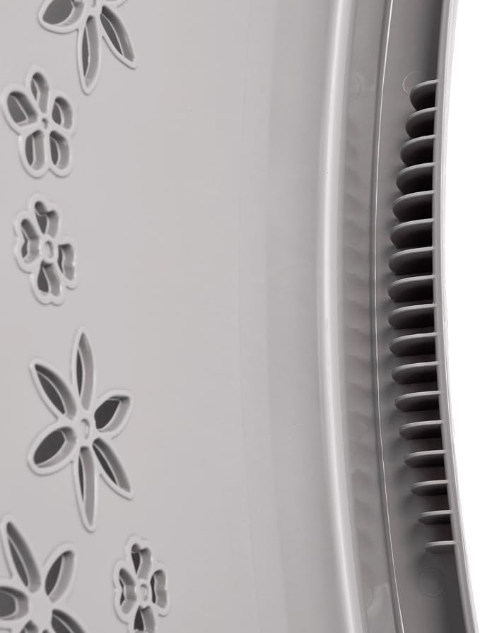 keeeper Ergonomic Laundry Basket, Air Permeable Design, Non-Slip Soft Handles - Image 5