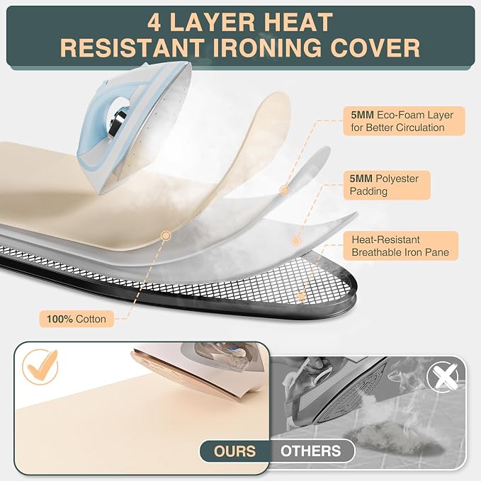 KINGBOARD Ironing Board Full Size - Image 3