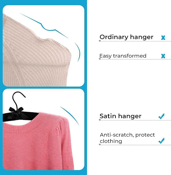 JS Hanger Padded Clothes Hangers - Image 4