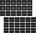 Minimalist Bathroom Stickers for Refill Bottles by rabowa