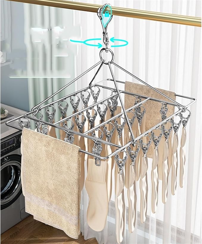 Underwear Drip Drying Hanger, Square Sock Drying Rack - Image 5