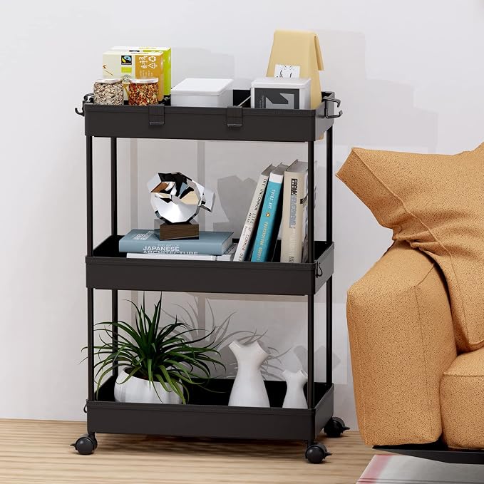 SPACELEAD 3 Tier Rolling Cart - Image 9