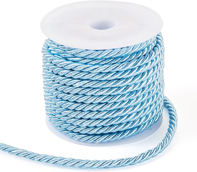 3 mm Twine Cord Rope Twine Thread Beading Cord 3 Braided Decorative Rope Cord by Spritewelry