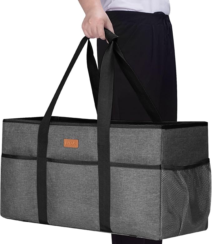 LHZK Stand Up Extra Large Utility Tote Bag - Image 6