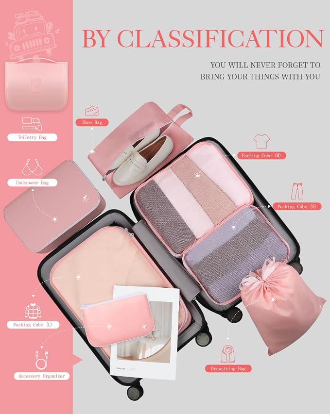 HOTOR Packing Cubes for Suitcases - Image 5
