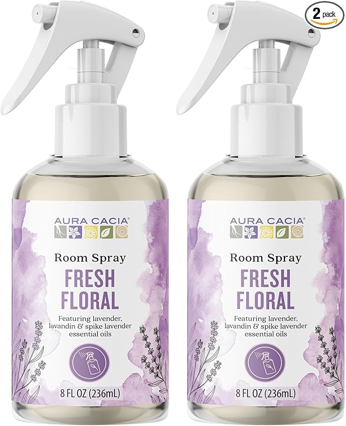 Aura Cacia Fresh Floral Room Spray 8 Fl. oz. by AuraCacia