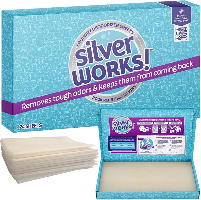 Deodorizer Laundry Odor Eliminator by SilverWorks