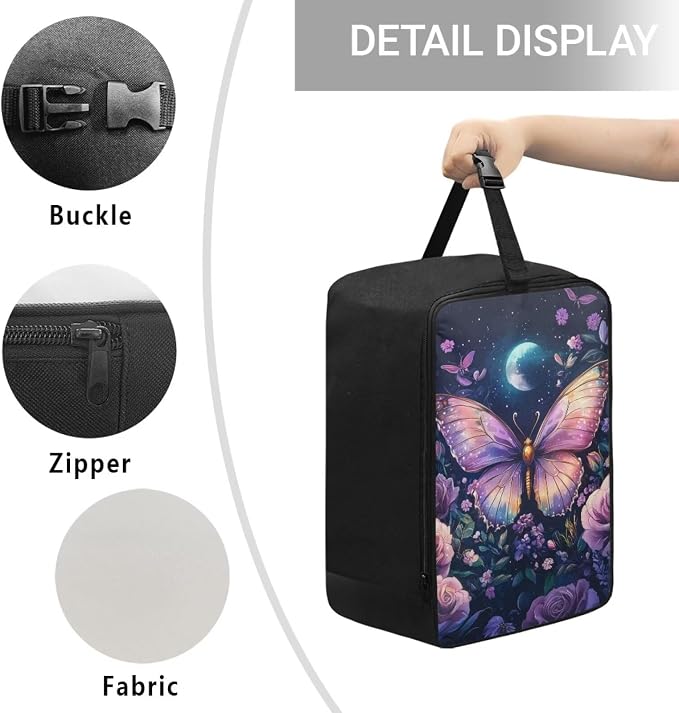 Butterfly Lightweight Irons Carrying Case Portable Handheld Steamer Storage Bag - Image 5
