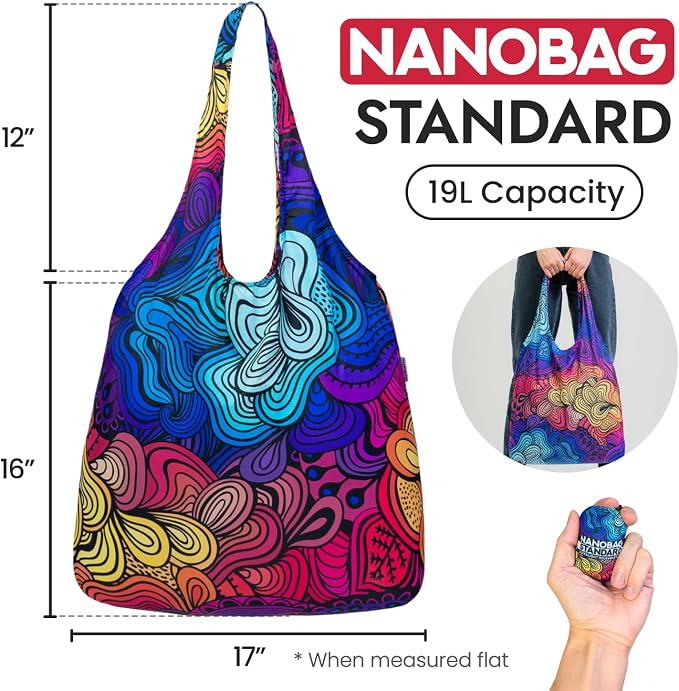 Nanobag Ultralight Foldable Tote - Image 4