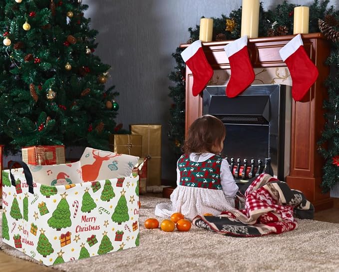 Rectangular Christmas Basket Tree Christmas Gift Baskets - Image 2