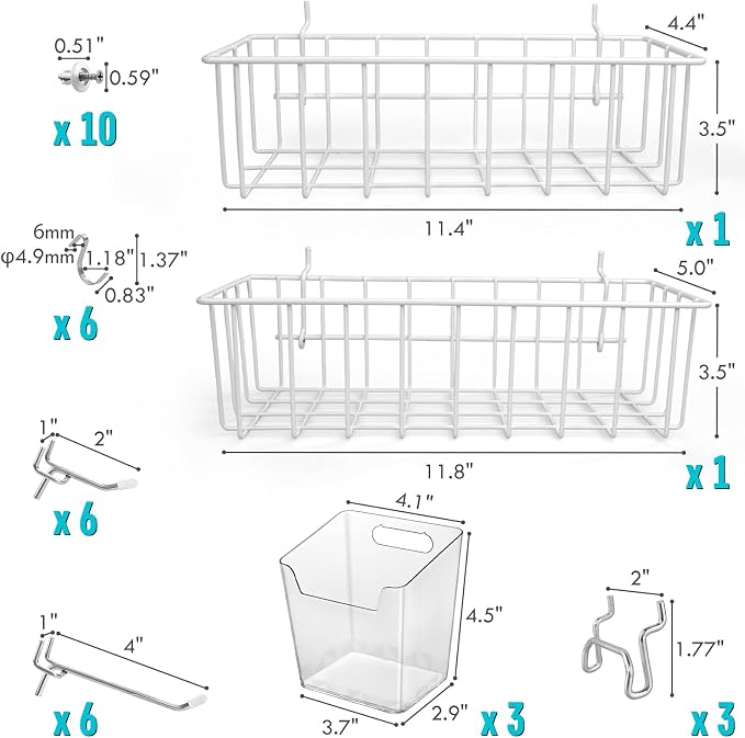 Pegboard Hooks Organizers - Image 2