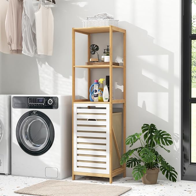 Giantex Tilt Out Laundry Hamper - Image 2